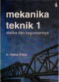 Mekanika Teknik 1 Statika Dan Kegunaannya