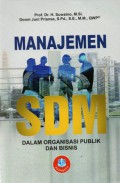 Manajemen SDM Dalam Organisasi Publik dan Bisnis, Cet.6