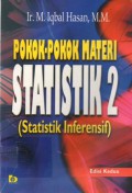 Pokok-Pokok Materi Statistik 2 (Statistik Inferensif), Ed.2, Cet.8