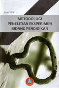 Metodologi Penelitian Eksperimen Bidang Pendidikan, Cet.1