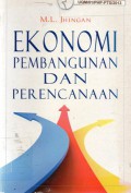 Ekonomi Pembangunan dan Perencanaan, Ed.1, Cet.14