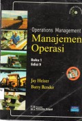 Operation Management = Manajemen Operasi, Jilid 2