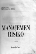 Manajemen Risiko, eD.1, Cet.1