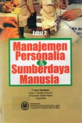 Manajemen Personalia dan Sumberdaya Manusia, Ed.2, Cet.15