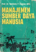 Manajemen Sumber Daya Manusia, Ed.1, Cet.4