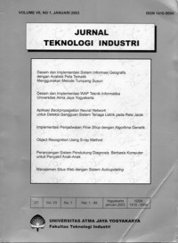 JURNAL TEKNOLOGI INDUSTRI