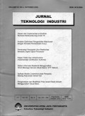 JURNAL TEKNOLOGI INDUSTRI