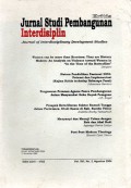 Jurnal Studi Pembangunan Interdisiplin = Journal Of Interdisciplinary Development Studies
