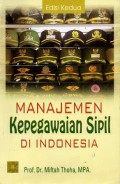 Manajemen kepegawaian sipil di Indonesia, Ed.2, Cet.6