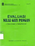 Evaluasi Nilai Gizi Pangan